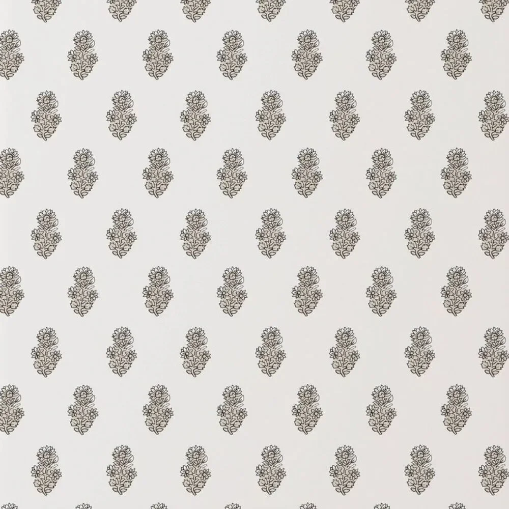 Floral Block Print Peel and Stick Wallpaper - Threshold